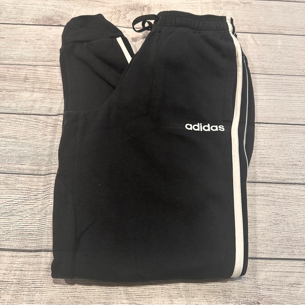 Adidas jogger style sweatpants size S black